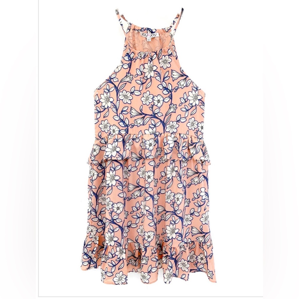Joy joy pink vine dress